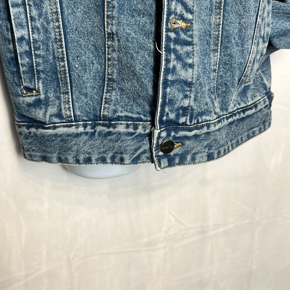 MEMBERS ONLY SpongeBob SquarePants button up denim jacket BNWOT - Picture 6 of 11